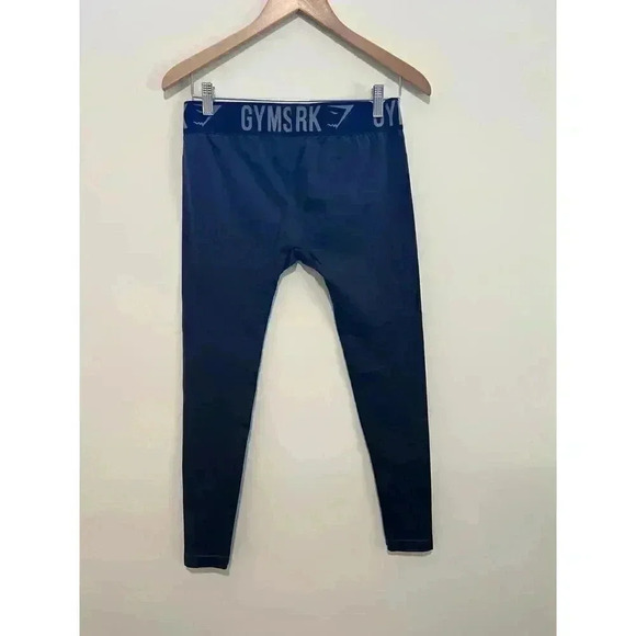 Gymshark Fit Leggings Dark Blue Size Medium - Picture 8 of 10